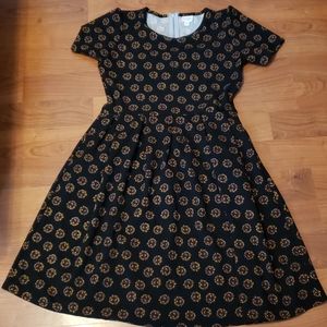 Sunflower LuLaRoe Dress